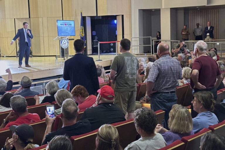 CORRECTION Congress Town Hall Nebraska