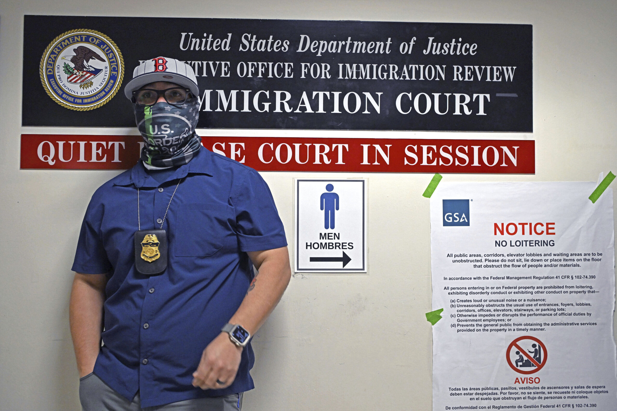 Immigration Court at Federal Plaza in Manhattan, NYC - 9/8/25