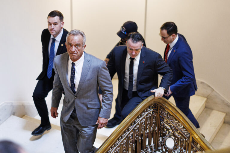 DC: HHS Nominee RFK Jr Meets with Senators