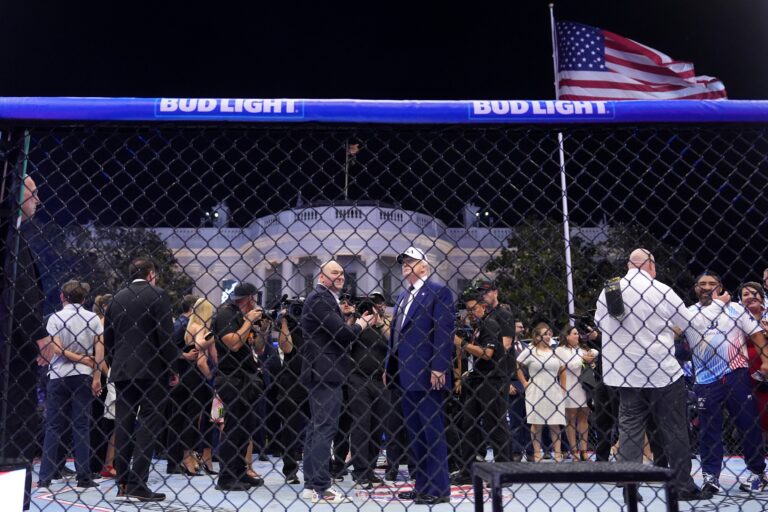 UFC Freedom 250 Trump