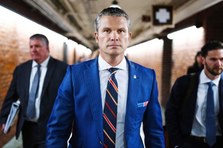 Pete Hegseth Meetings
