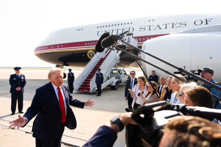 APTOPIX Trump Air Force One