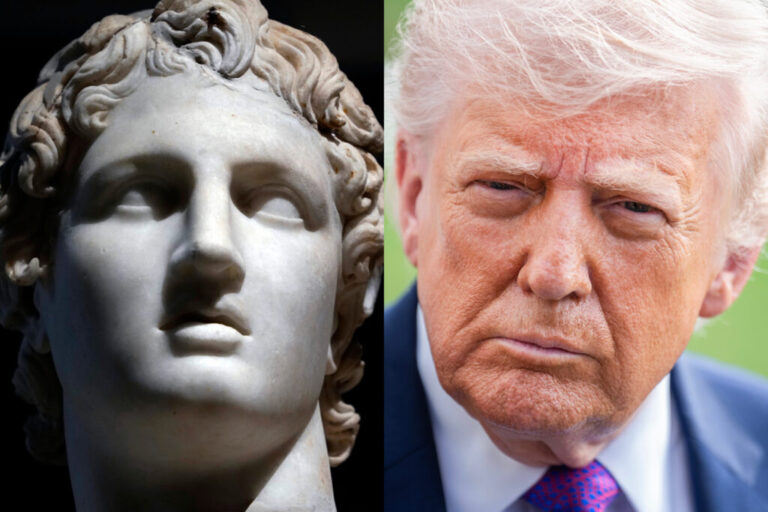 Alexander the Great, President Donald Trump