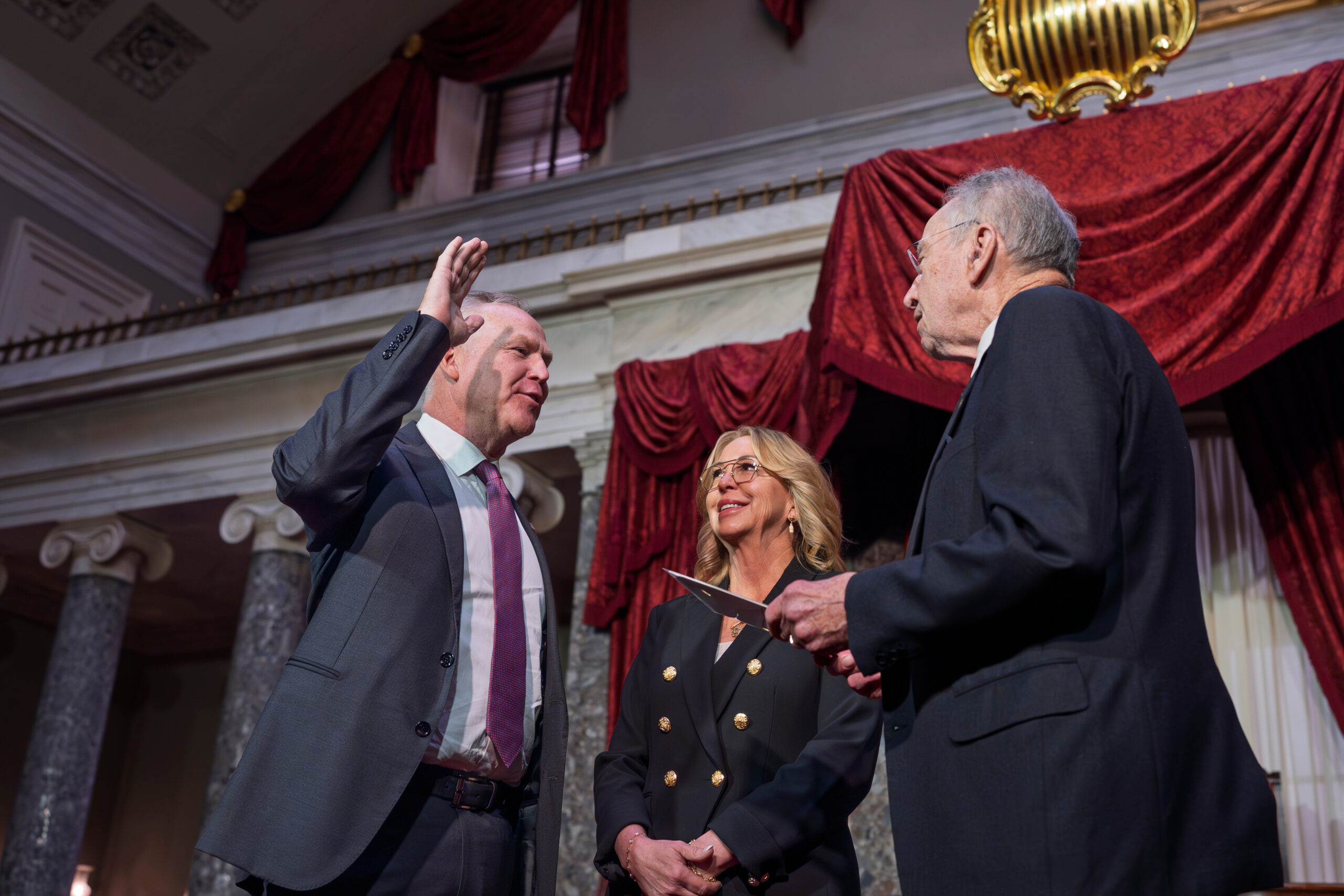 Alan Armstrong, Shelly Armstrong, Chuck Grassley