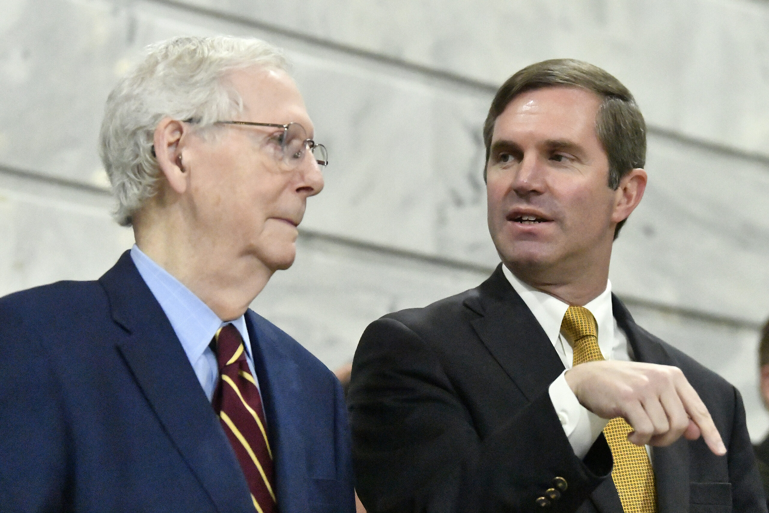 Andy Beshear
Mitch McConnell