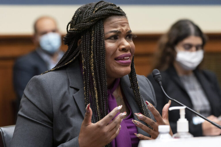 Rep. Cori Bush testifies about making her decision to have an abortion.