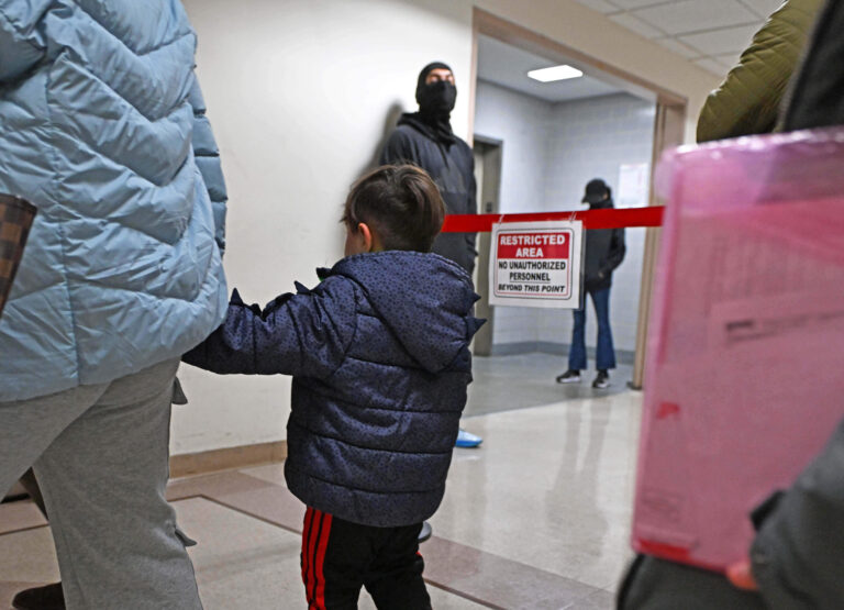 Atmosphere at Immigration Court in New York City