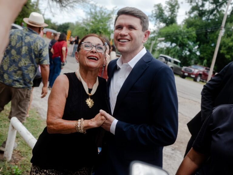 James.Talarico.with.supporter