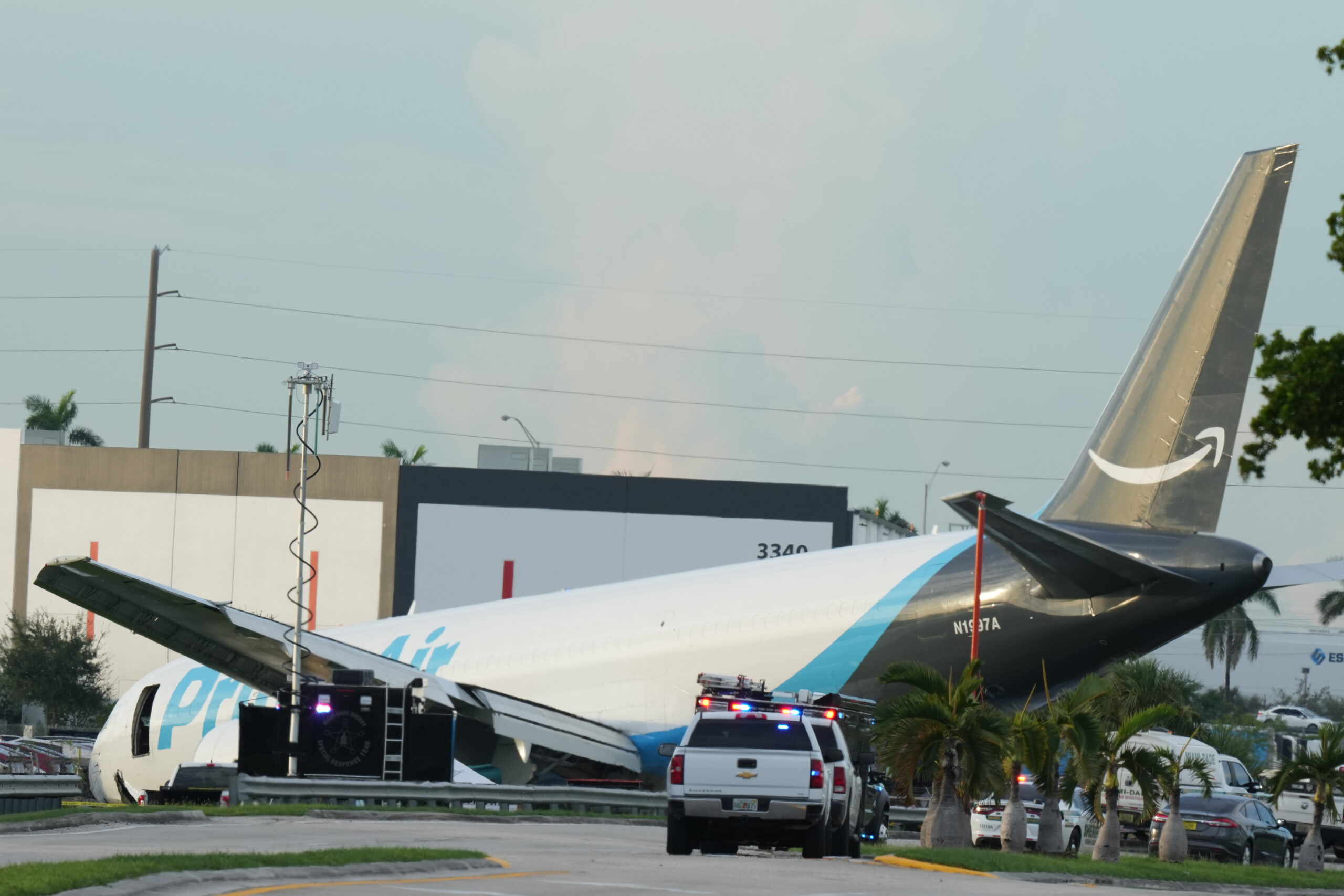 Amazon Plane Overruns Runway