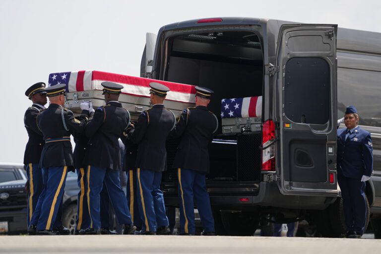 Trump Dignified Transfer