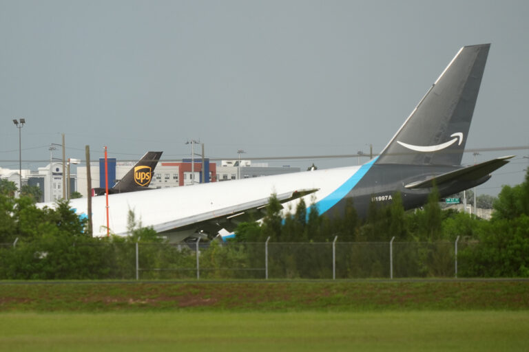 Amazon Plane Overruns Runway